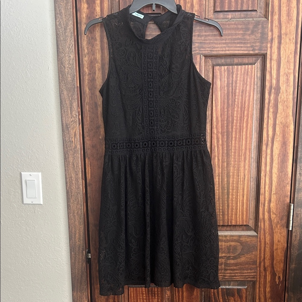 Maurices Black Lace Dress
